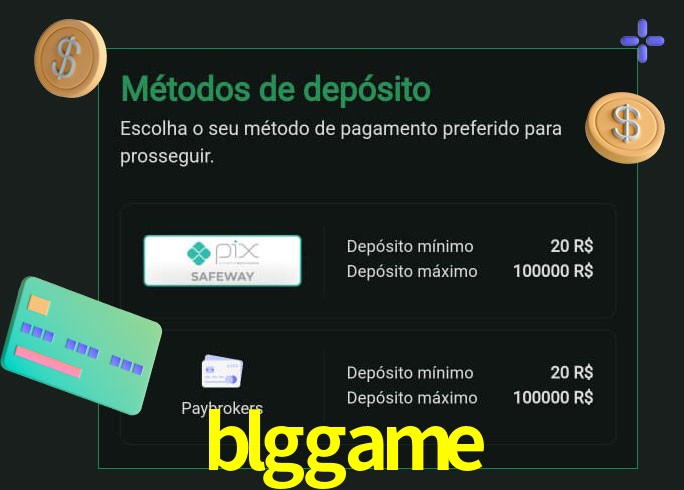 O cassino blggame oferece uma grande variedade de métodos de pagamento