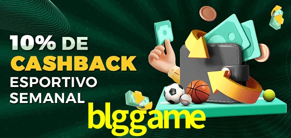 10% de bônus de cashback na blggame